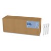 Perk Mediumweight Plastic Cutlery, Teaspoon, White, 1000PK PK58697/PK56396